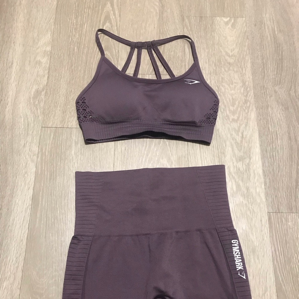 Gymshark Energy Mauve Set - Picture 1 of 2